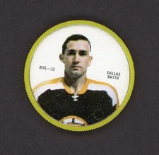 1968-69 SHIRRIFF HOCKEY COINS  BOS.- 13  DALLAS SMITH  SP  26754