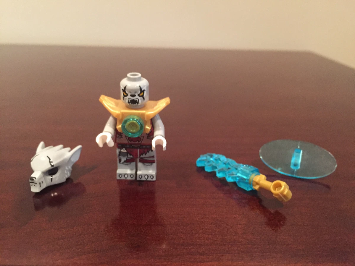 70127 LEGO Chima Wolf Legend Beast figure Worriz 100 complete