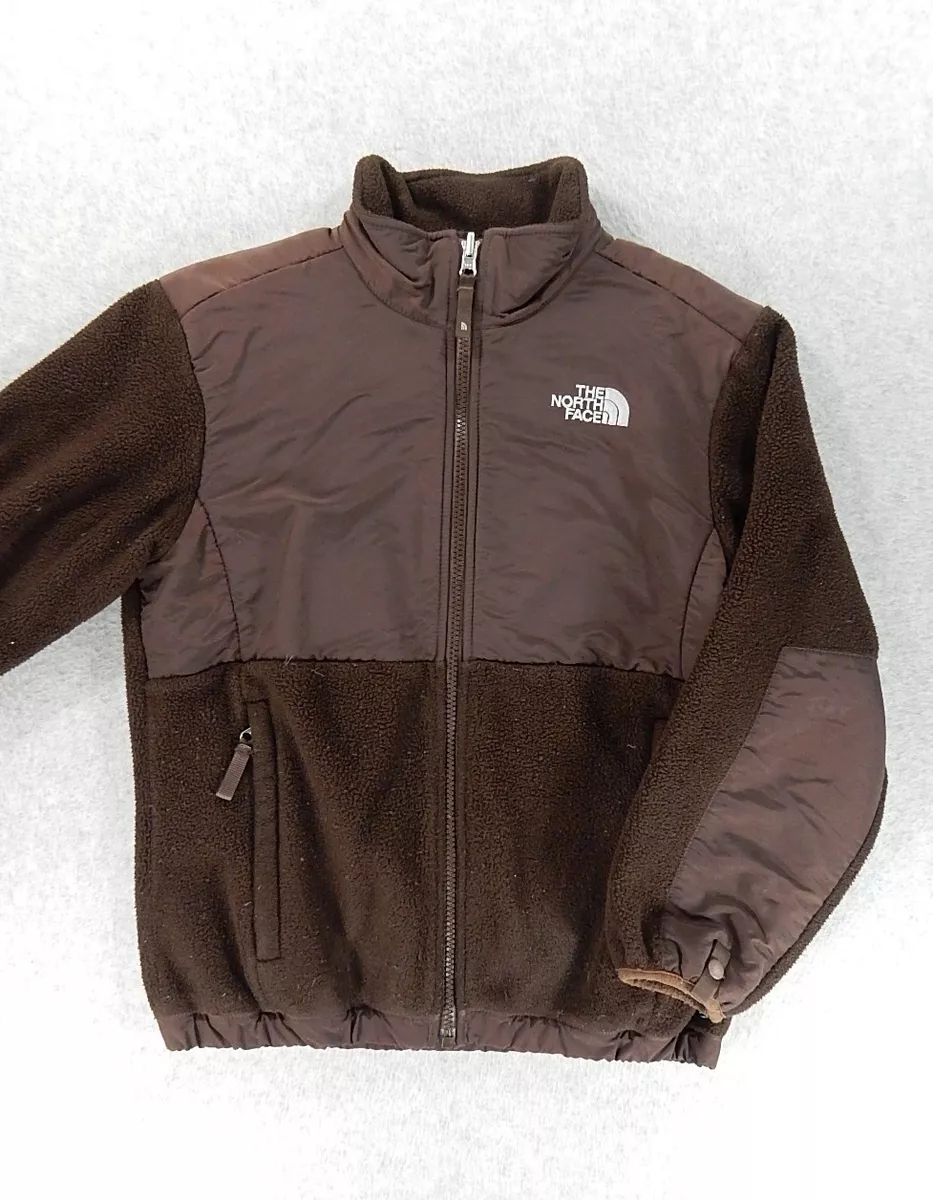 The North Face DENALI Fleece Jacket (Girl's Medium) Brown