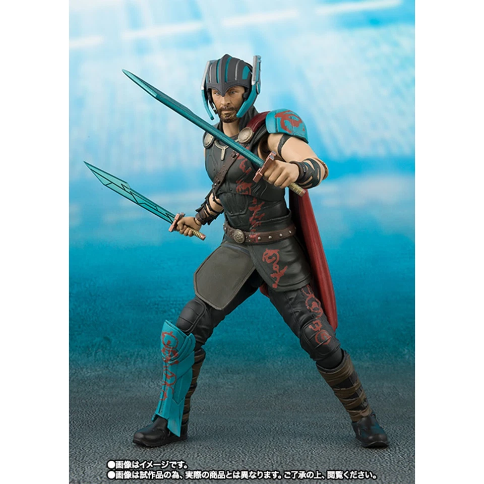 Figura de acción S.H.Figuarts MARVEL THOR RAGNAROK & THUNDER EFFECT SET casi como nueva Foto 3 de 4