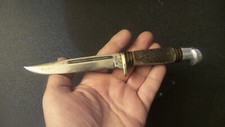 Vintage Western 648A Hunting Knife with Sheath