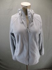 Columbia Size M Womens Full Zip Stand Collar Pocket Fleece Athletic Jacket 827