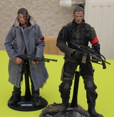 Konvolut HOT TOYS 1:6 Terminator Salvation Figuren - John Connor und Marcus Wright 