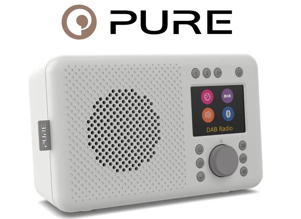 Pure Elan Connect Digital Radio with DAB+, Internet Radio & Bluetooth, White - Image 2 of 4