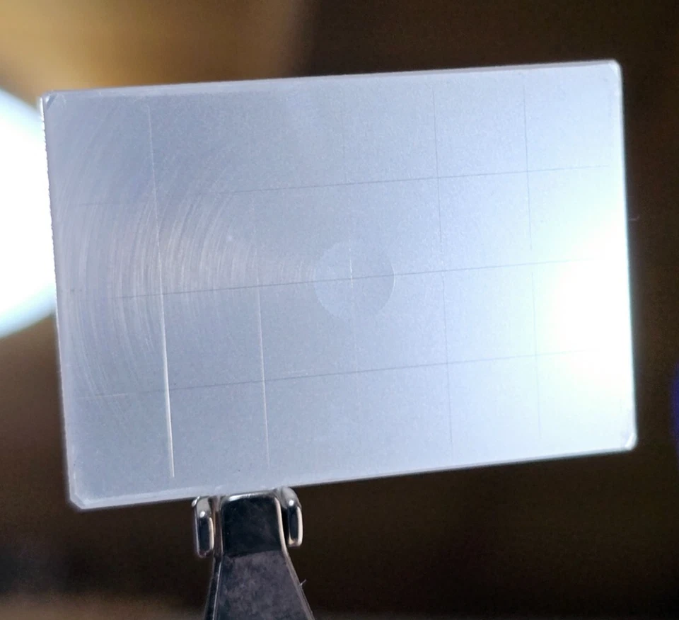 🌸[Near MINT] Contax Focusing Screen FS-6 type Genuine for RTS II III From JAPAN - Image 2 of 4