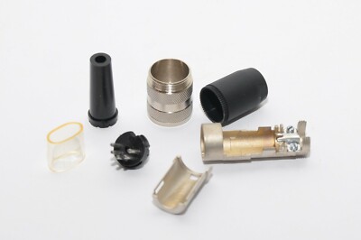 Kleintuchel-Stecker von Amphenol-Tuchel Typ T3400 001, 5-pol, Studiotechnik, NOS