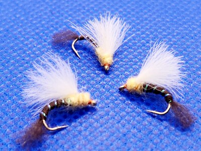 Sulfur Emerger Fly, CDC Sulfur Emerger Fly, Sulfur Cripple Dry Fly