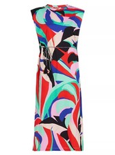 FARM RIO Monstera T-Shirt Dress Cotton Size S