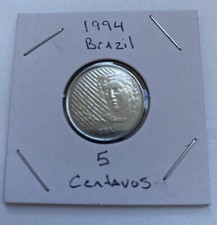 1994 Brazil 5 Cents Coin B9