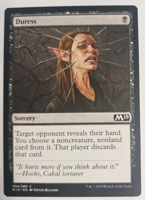 duress mtg card Magic: the Gathering - nonland card from it MTGNexus - Infinite Duress