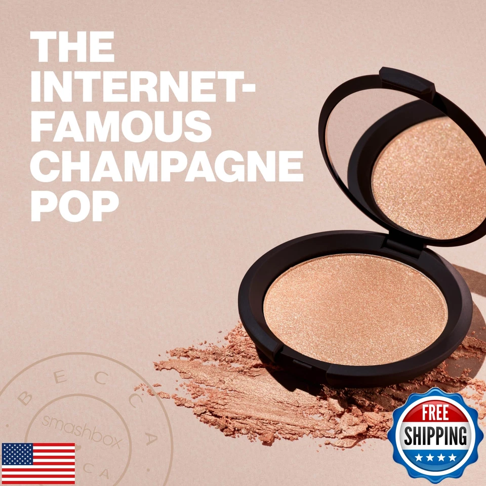 Smashbox X BECCA Shimmering Skin Perfector Pressed Highlighter Opal - Image 3 of 4