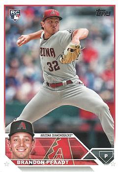 Brandon Pfaadt 2023 Topps Update - #US6 RC - Arizona Diamondbacks
