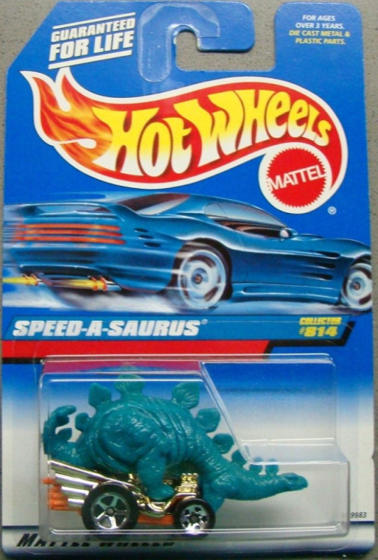 Speed-A-Saurus Hot Wheels Mainline 1998-814 Retired 2000