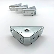 (4 Pack) 2-1/4" Heavy Duty Zinc Plated Corner Brace (Brace Only)