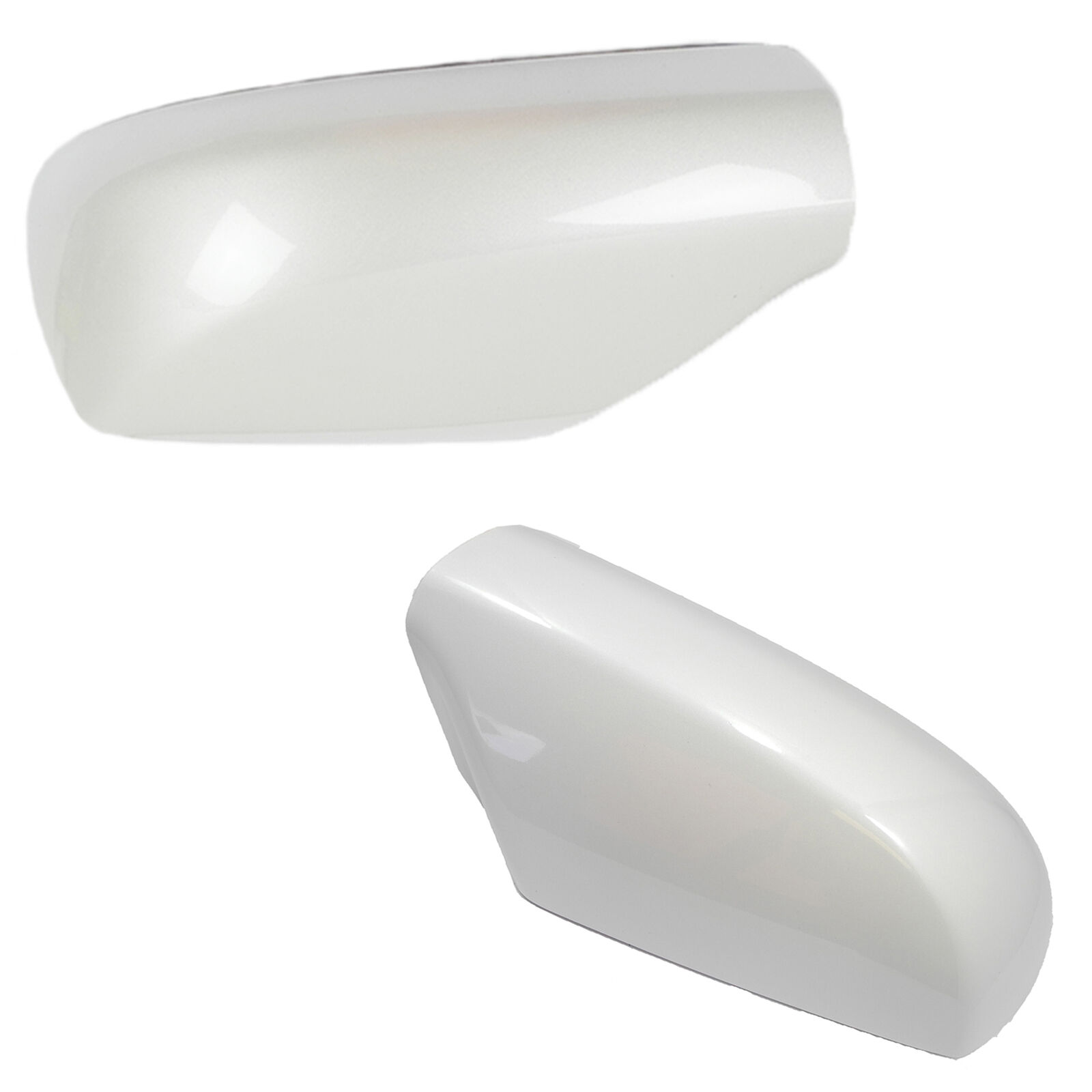 for 07-12 Nissan Altima Left Right Side Mirror Cap Cover Set Pearl 
