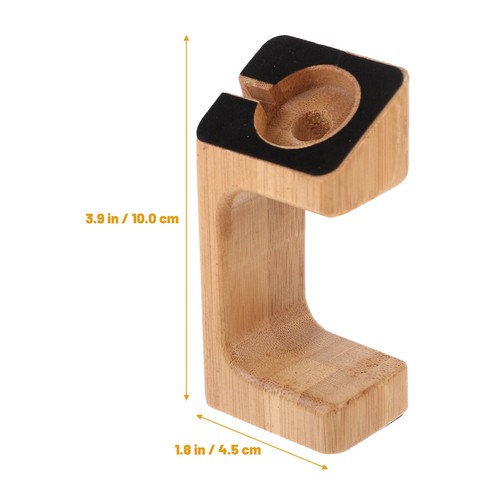 Bambus Und Holzbeobachtung Reisen Smartwatch-Ladeunterstützung Ladestation - 第 4/11 張圖片
