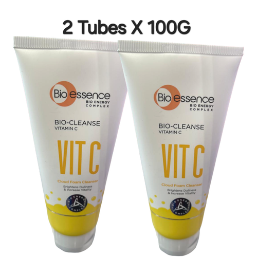 BIO-ESSENCE BIO-CLEANSE PURE VIT C CLOUD FOAM CLEANSER 100G | eBay