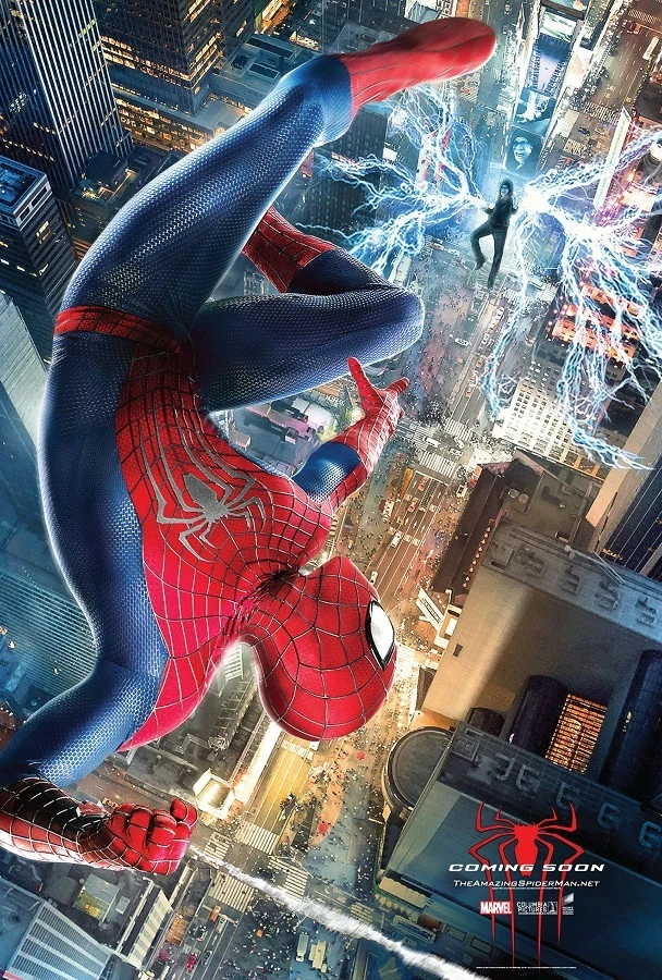The Amazing Spiderman movie poster (D) Andrew Garfield, Spiderman poster