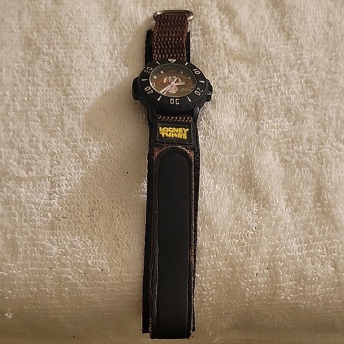 Tasmanian Devil 1998 Watch Warner Bros Looney Tunes Quartz TAZ Vintage Rare Hook - Picture 2 of 3