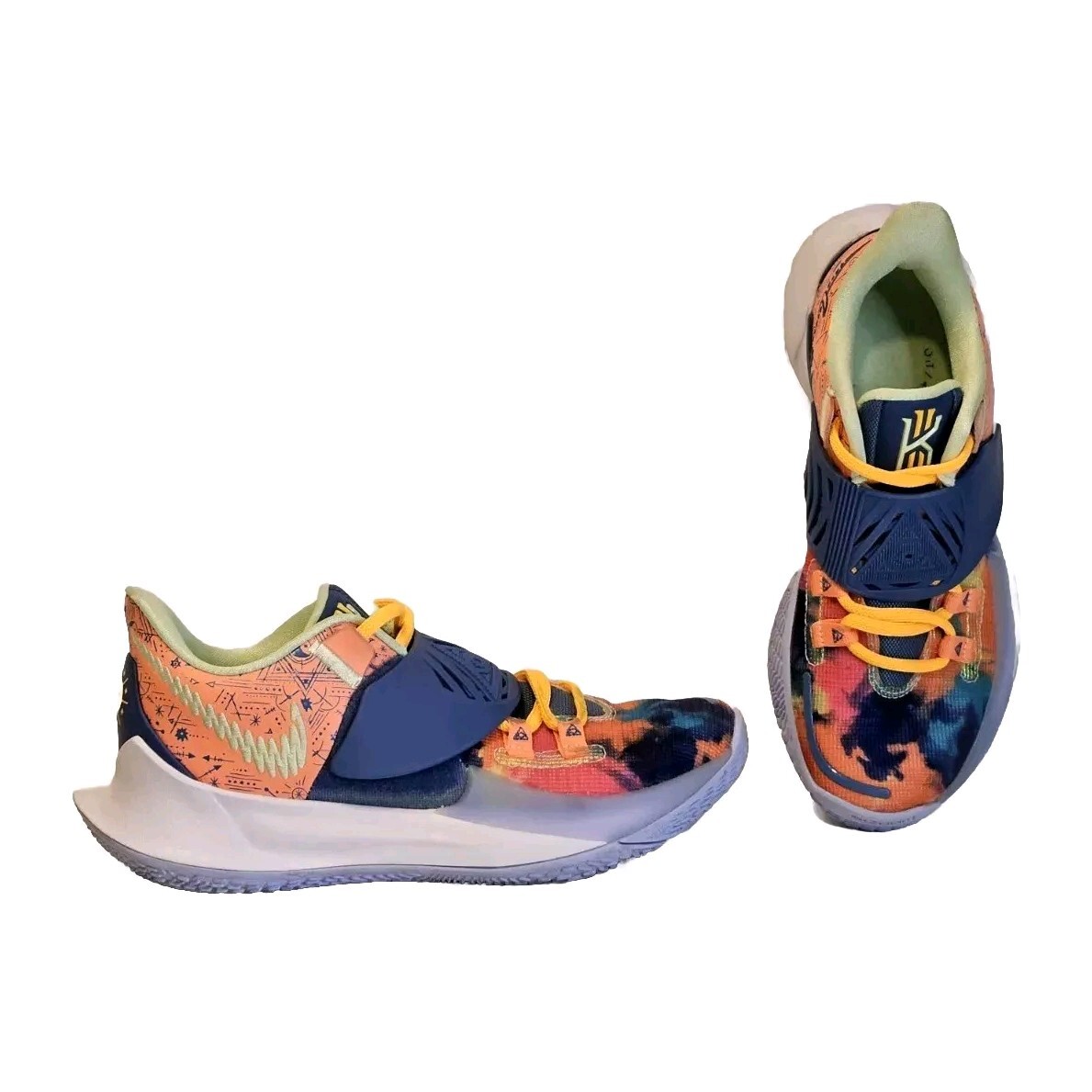 Nike Kyrie Low 3 Tie Dye CJ1286-600 Mens Sz 5.5 Pink Blue  display picture 1