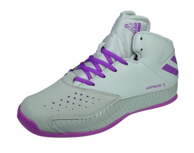 Adidas Next Level Speed V Junior Basketball Hi Tops Turnschuhe grau Junge Mädchen