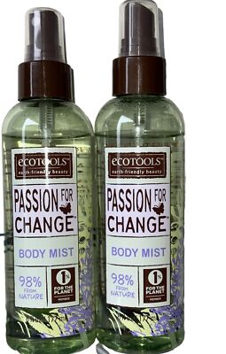 EcoTools   PASSION FOR CHANGE Body Mist (2) 6fl.oz Ginger and Sage Extract