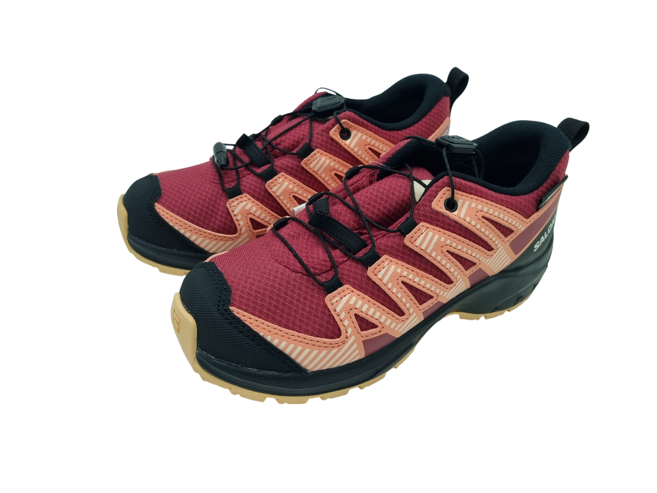 Salomon XA Pro V8 CSWP Waterproof J Earth Black Almon Gr 32 NUOVO 416144