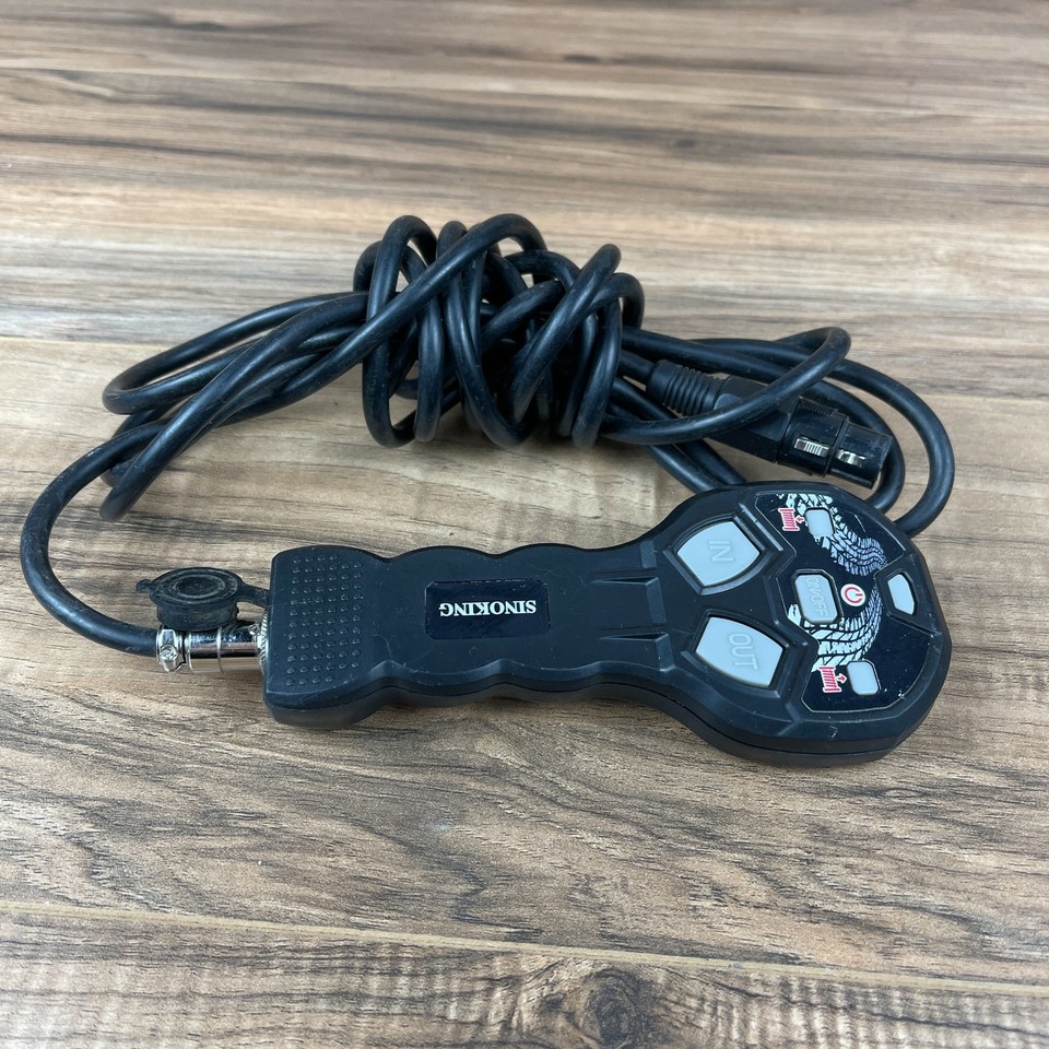 Sinoking D12.5 Black Handheld Electric Winch Advanced Wireless Remote ...