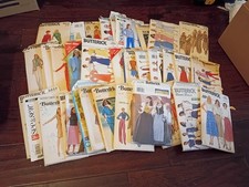 Lot Of Cut Vintage Sewing Patterns: All Butterick : All Patterns Are Cut