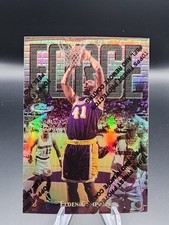 1997-98 Topps Finest Refractor /1090 Elden Campbell #144 w/Peel