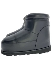 Alm. Boots 37 Blk Leather Al067 Inm06