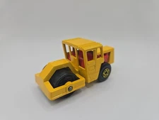 Vintage 1978 Matchbox Superfast Bomag Road Roller Yellow Lesney England No 72