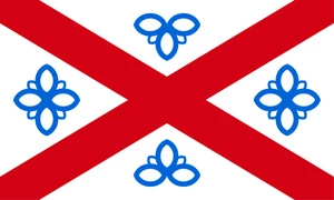 Penrith Flag Self Adhesive Vinyl Sticker