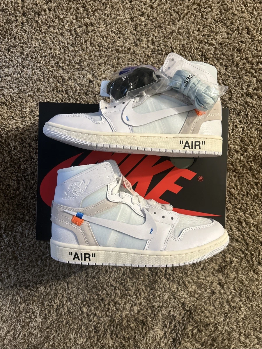 Las mejores ofertas en Jordan 1 Retro OG x Off-White High White | eBay