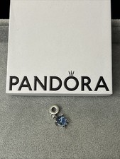 Pandora Blue Glass Turtle Charm