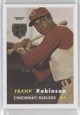 2020 Topps Rookie Card Retrospective Logo Medallions Frank Robinson HOF 1h31. rookie card picture