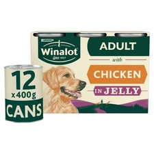 Classics Mixed in Jelly Chicken Wet Dog Food Cans 12x400g 2.89 per kilo