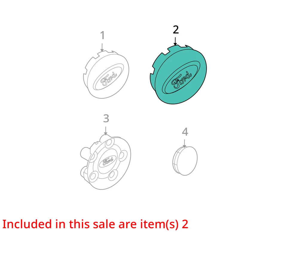 Tapa central rueda EXPLORER 2005 1697307 Foto 3 de 4