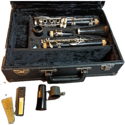 Vintage Vito Reso Tone 3 Clarinet U.S.A. Model B 99047 Original Hard Case & Acc
