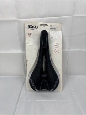 Selle De Vélo Selle Italia C2, Cuir Noir, Fabrication Artisanale, Bon état