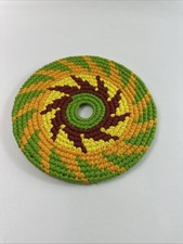 NEW Maya Flya Crocheted Flying Disc Handmade In Guatemala.