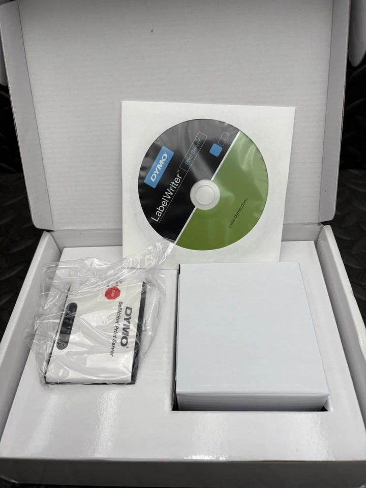 Servidor de impresión DYMO 1750630 LabelWriter para fabricantes de etiquetas DYMO nueva caja abierta Foto 3 de 3