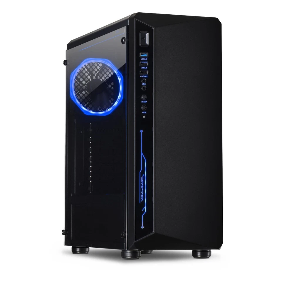 ALPHAIT PC de negocios?? Refrigeración por agua 3,40 GHz CPU 32 GB RAM 2 TB RX 560 Windows 11 Pro