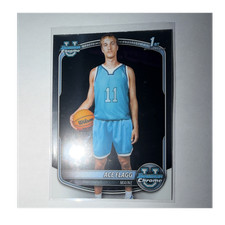 Bowman 2025 Bowman Chrome U Ace Flagg #BCP-91 Maine Basketball Card 1st