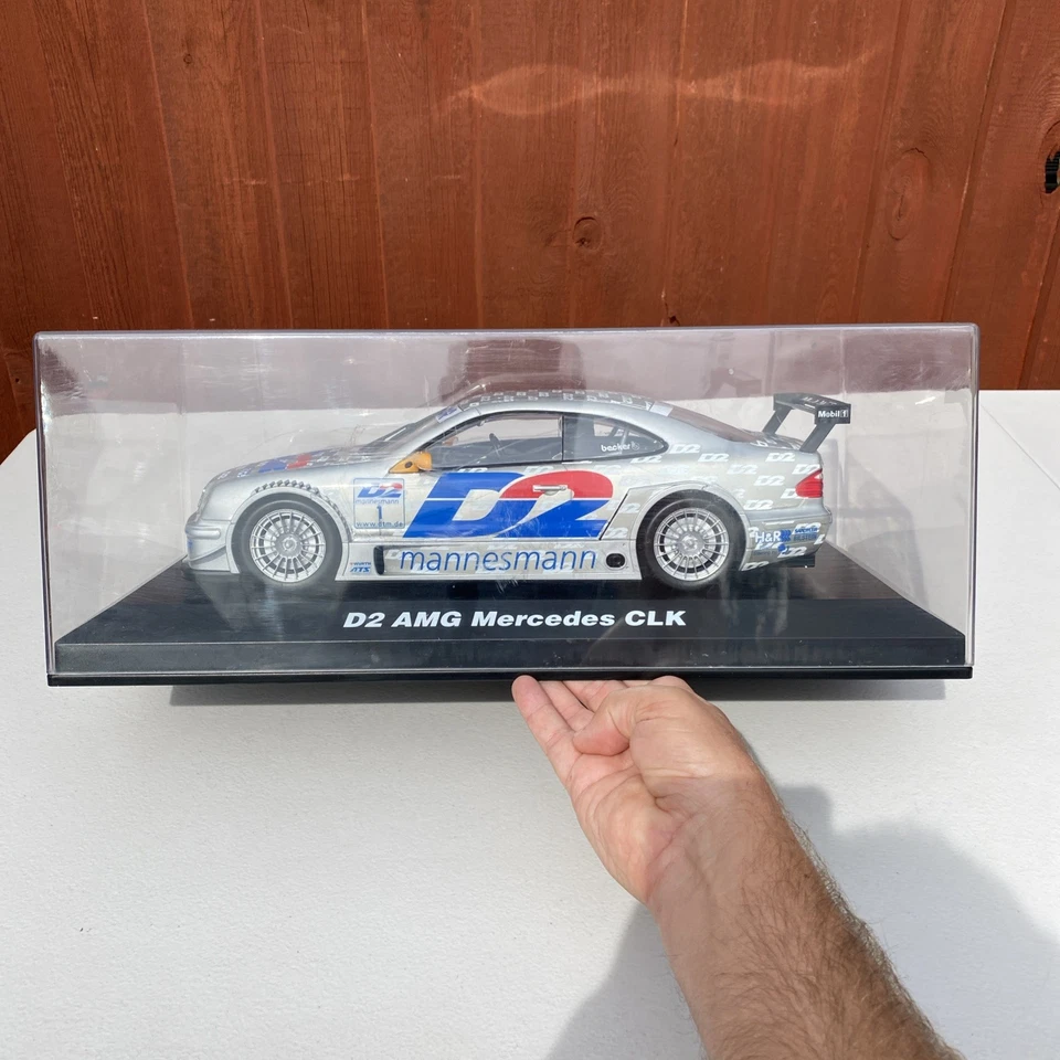 D2 AMG MERCEDES CLK MODELO COCHE 1/12 Estuche CARSON COLECCIONISTAS LÍNEA SIN USAR, EN CAJA Foto 4 de 4