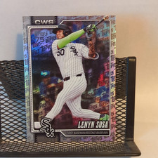 2026 topps series 1 lenyn sosa #56 75 years of topps parallel white sox