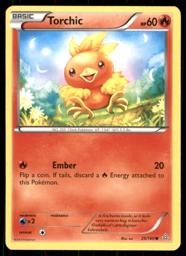  Pokémon TCG Regular Non-holo torchic