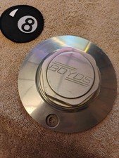 Boyds Mp Style 215 6-14 Machined Heavy Aluminum Mag Wheel Center Cap. Boyds Mp Style 215 6-14 Machined Heavy Aluminum Mag Wheel Center Cap.
