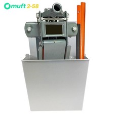 Aluminum Floor Jack Holder Pouch Wall-mount For Trailer Truck Pickup Silver
