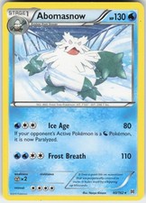Abomasnow 40/162 Rare BREAKthrough Pokemon Lightly Played